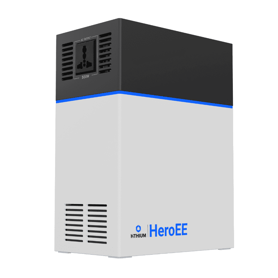 HiTHIUM HeroEE Light 1 – Portable Intelligent IPS (1004.8Wh Lithium Backup, 500W Output)