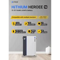 HITHIUM HeroEE 16 51.2V 16kwh Power Supply Power Station For Home Backup & Outdoor